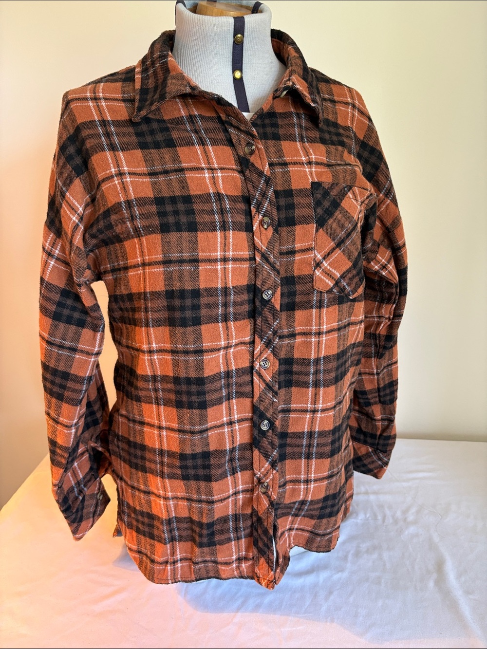 Ci Sono Plaid Button-Down Shirt